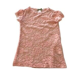 Downeast Girls Lace Top size 6